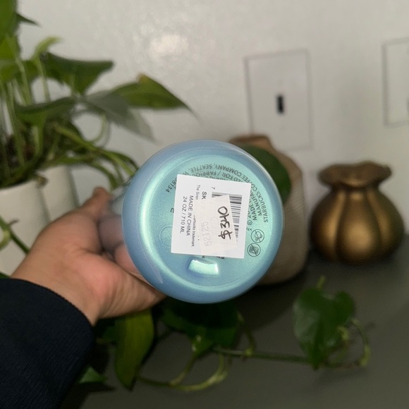 Starbucks Blue and Yellow Drinkware Water Bottle - Picture 5 of 5